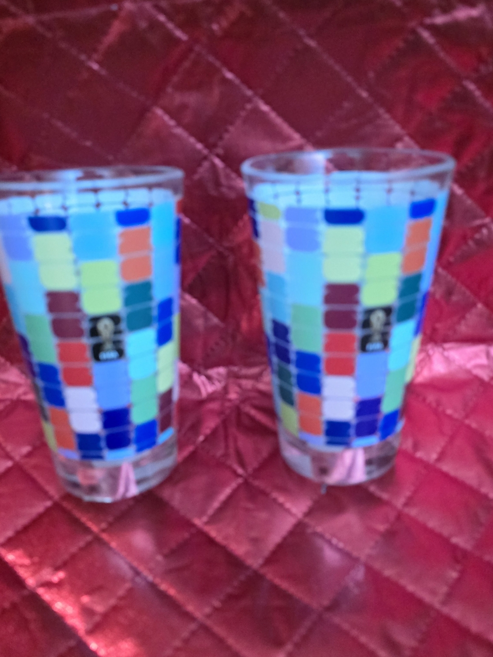 FIFA World Cup 2026 Drinking Glassez Set Of 2. 16 OZ